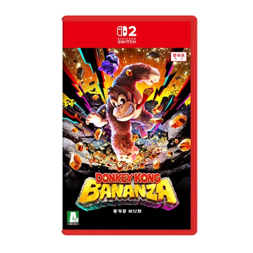 Nintendo 동키콩 바난자 한글판 (SWITCH2, 패키지칩)