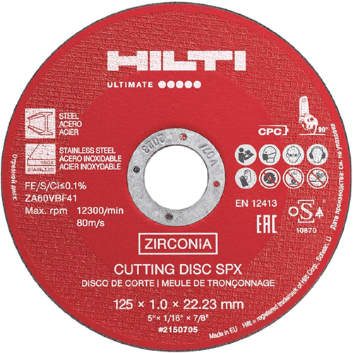 힐티 5인치 스테인리스용 절단석 AC-D SPX