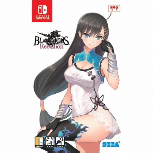 세가 블레이드 아크스 리벨리온 프롬 샤이닝 한글판 (SWITCH, 패키지칩/중고)