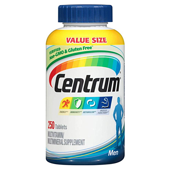 센트룸 멀티비타민 포 맨 250정 (해외) (1개)_이미지