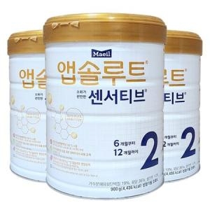 매일유업 2023 앱솔루트 센서티브 2단계 900g (3개)_이미지