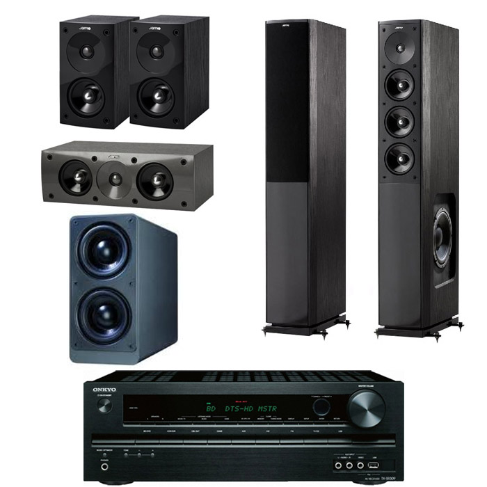 야모 S608 5.1채널 + 온쿄 AV리시버 (TX-SR309, Q2070)_이미지