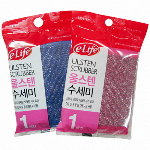 롯데알미늄 이라이프 울스텐 수세미 (1개)_이미지
