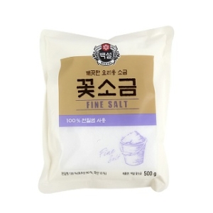 백설 꽃소금 500g (6개)_이미지