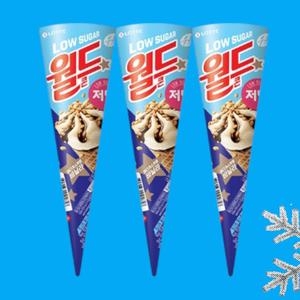 롯데제과 월드콘 저당 160ml (3개)_이미지