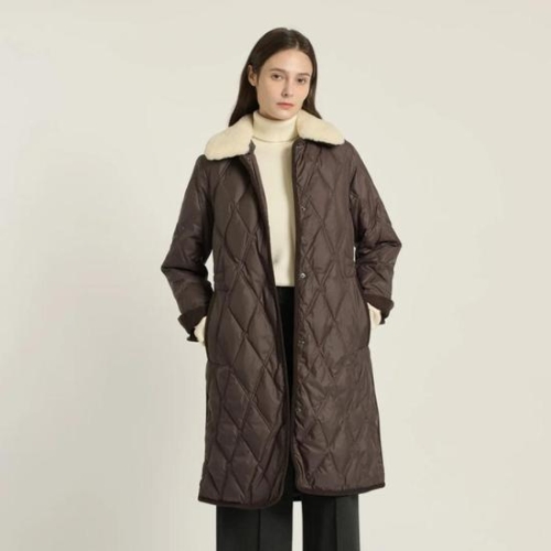 BCBG 포우 퍼 카라 다운 B5D9F873_이미지