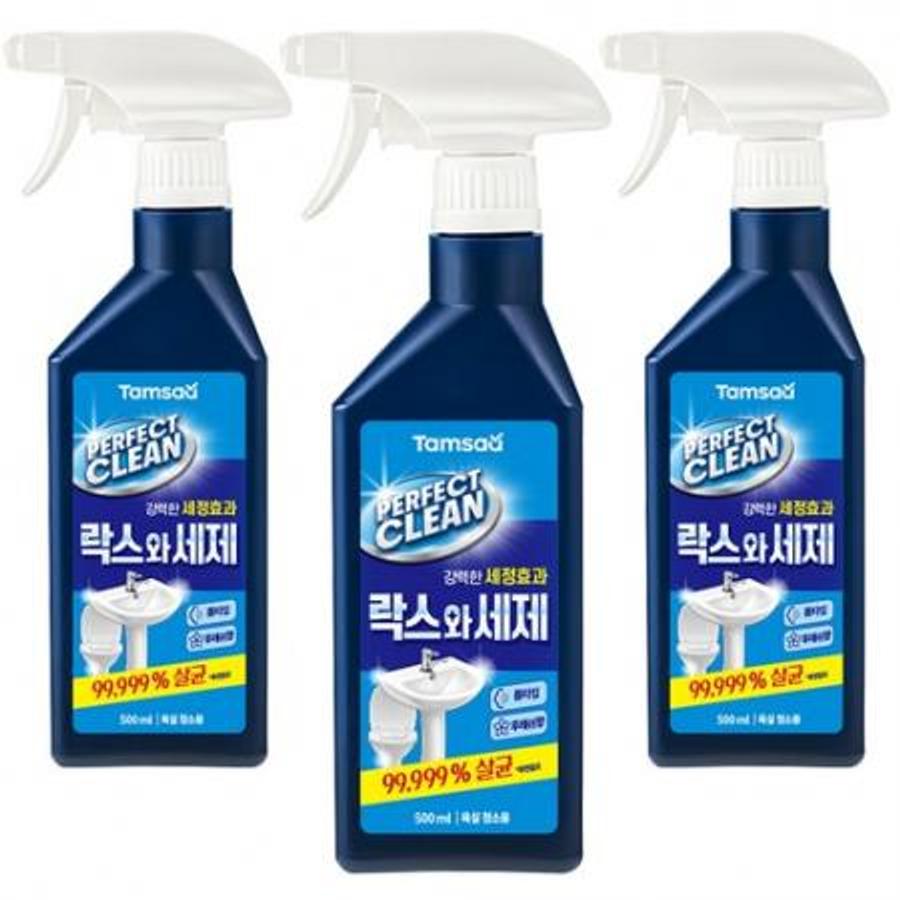 탐사 락스와 세제 500ml (3개)