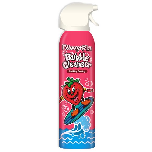 퍼니피아 버블 클렌저 레드 플레이 서핑 200ml