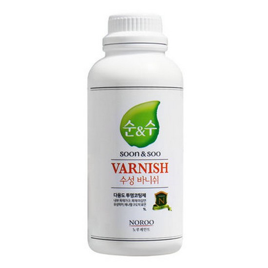 노루페인트 순앤수 수성바니쉬 (1L)_이미지