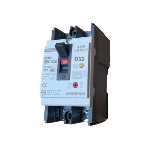 상도 주택용 누전차단기 SEC-52d 2P D32 5KA