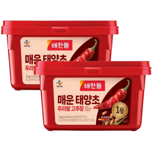 해찬들 매운 태양초 우리쌀 고추장 2kg이미지입니다. 누르면 해당 게시물로 새창이동합니다.