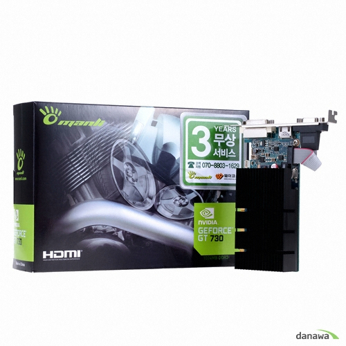 MANLI ������ GT730 Mini D3 1GB LP