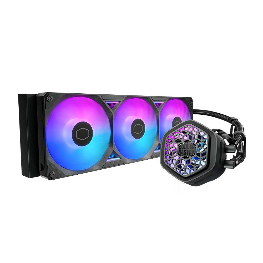 쿨러마스터 MASTERLIQUID 360 ATMOS II VRM Fan (블랙)_이미지