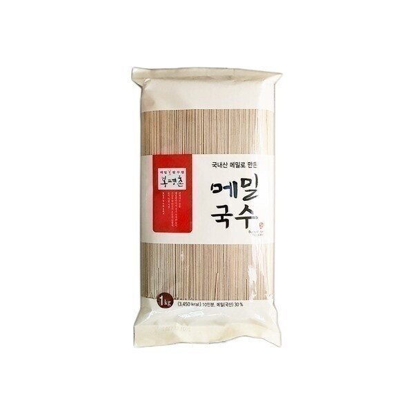 봉평농원 봉평촌 메밀국수 봉투형 1kg (1개)_이미지
