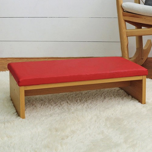 프리메이드 대형 인조가죽 발받침대_이미지