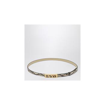 발렌티노 가라바니 Volgo Signature python belt 7W0T0SU1CJQ/XL_VALE-DN1_300-75 Beige_이미지