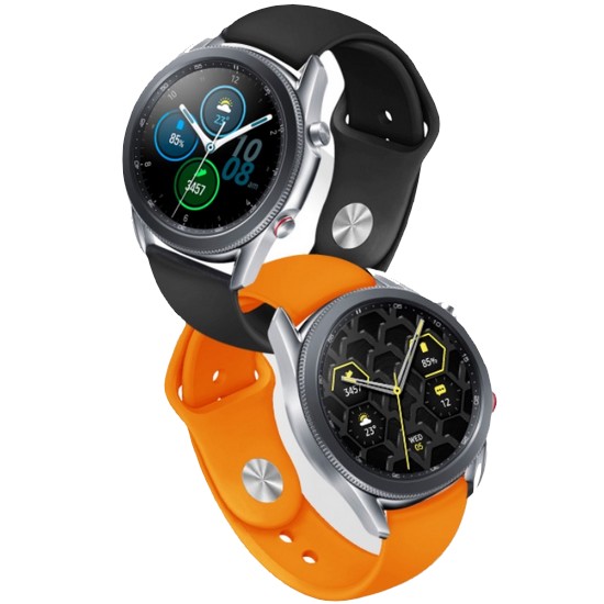 갤럭시워치 컬러 크레파스 실리콘 스포츠 스트랩