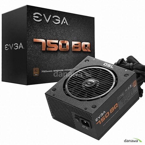 EVGA 750 BQ 80PLUS브론즈