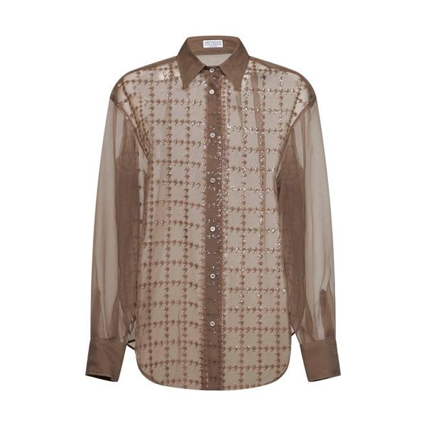 셔츠 MF940M3D06 C8909 BROWN