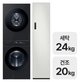 삼성전자 비스포크 AI 원바디 WF2420HCVVC + 에어드레서 <b>DF18CG3100TR</b>