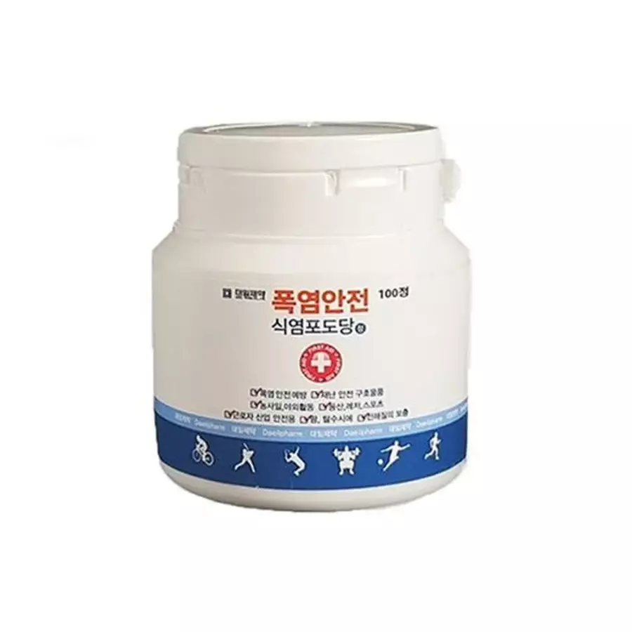 대일제약 폭염안전 식염포도당 100정 (3개)_이미지