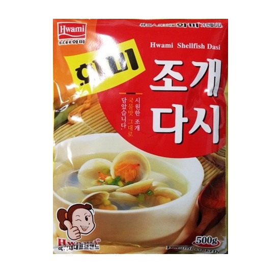 화미(Hwami) 조개 다시 500g