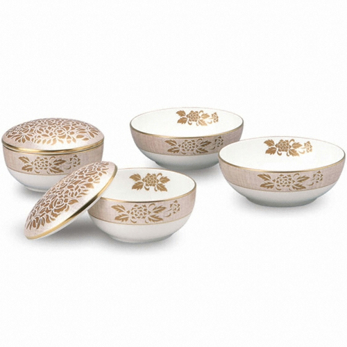  한국도자기 궁 단반상기 2인용(6P)