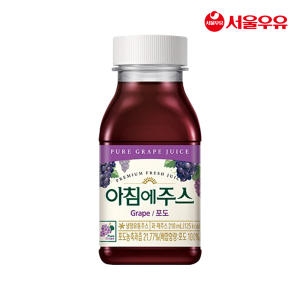 서울우유 아침에주스 포도 210ml_이미지