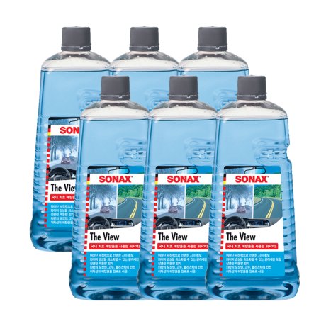 소낙스 더 뷰 에탄올 워셔액 2L (6개)