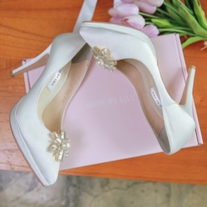 릴리드레스 슈바이릴리 로닌 웨딩슈즈 10.5cm SBL0017W
