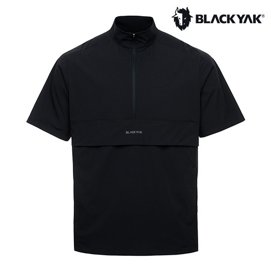 블랙야크 제로 우븐 셋업 집업 반팔티 1BYZTMU902BK_이미지