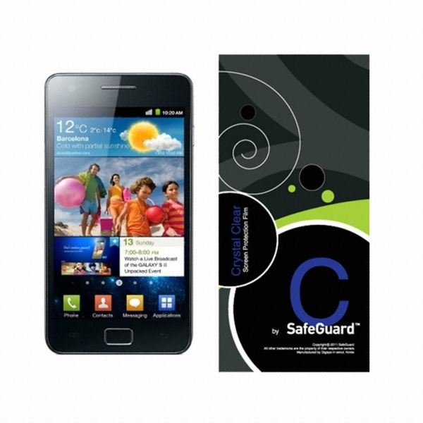3M 갤럭시S2 세이프가드 크리스탈 클리어 보호필름 (액정 1매)_이미지
