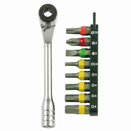 스마토 1/4인치 미니 라쳇 드라이버세트 SM-RBS9S (9pcs)_이미지