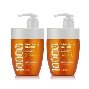 LG생활건강 엘라스틴 프로틴클리닉 단백질 고영양 트리트먼트 700ml (2개)