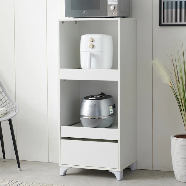 에셀르 2단 전자렌지 수납장 500