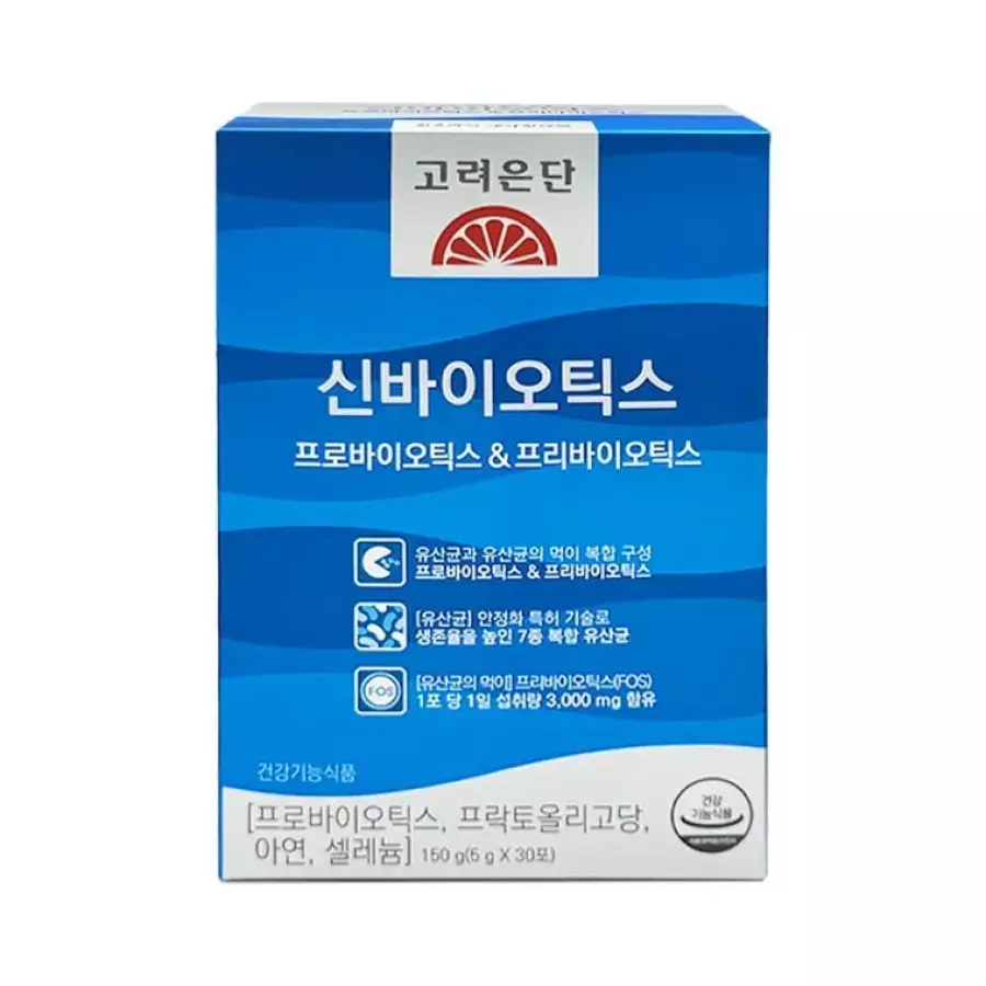 고려은단 프로바이오틱스&프리바이오틱스 신바이오틱스 30포 (18개)_이미지