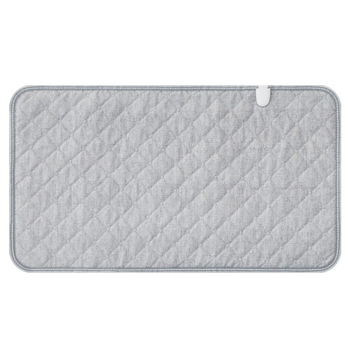 눕자 라이트 그레이 펫 탄소 전기방석 (특대형, 90x50cm)