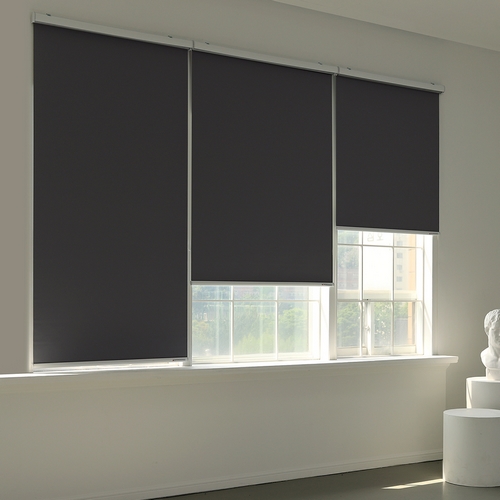 창안애 다크니스 암막 방염 롤스크린 (170x150cm)_이미지