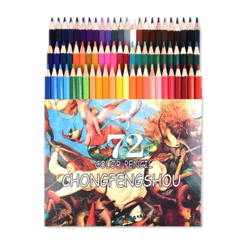 컬러링 드로잉 유성 색연필