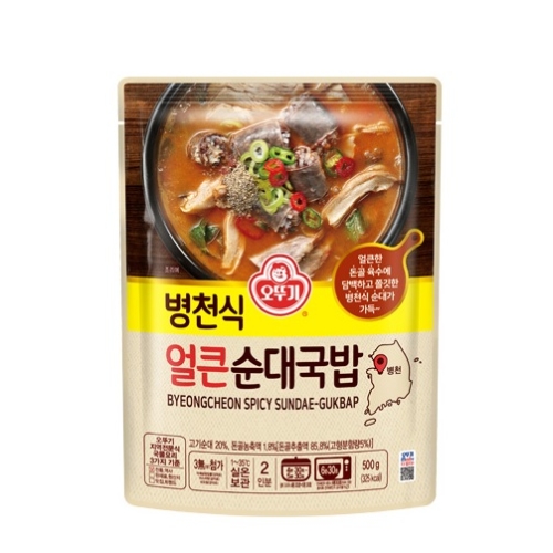 오뚜기 병천식 얼큰 순대국밥 500g