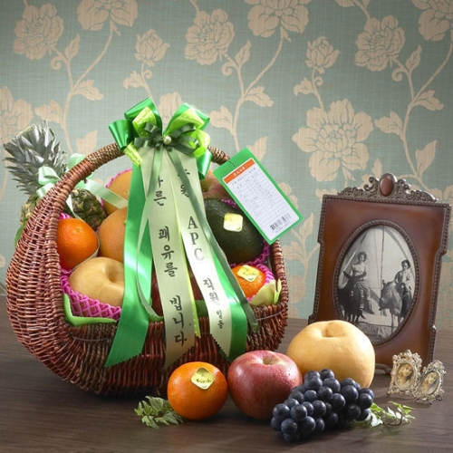 산지애 행복가득 과일 바구니세트