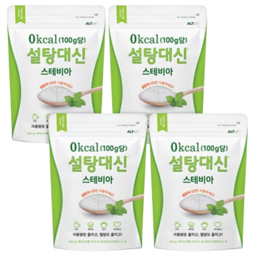 알티스트 설탕대신 스테비아 400g (4개)_이미지