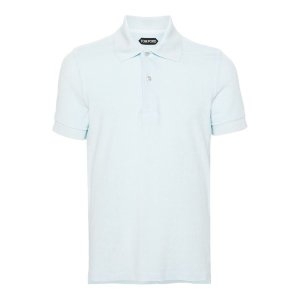 톰포드 블루 테리코튼 폴로티셔츠 JPS003JMC010S23 HB130