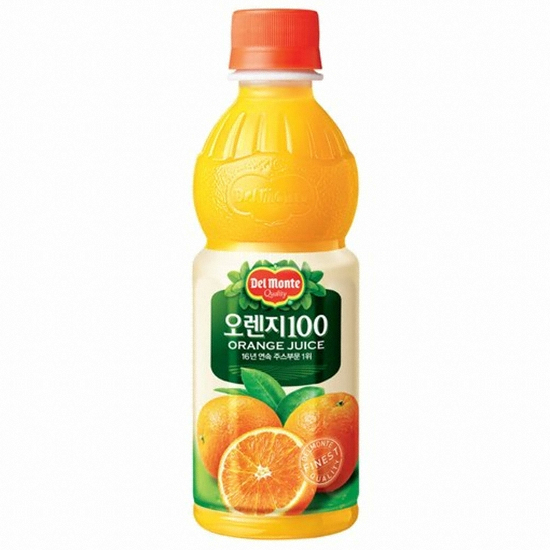 롯데칠성음료 델몬트 오리지날100 오렌지 400ml (1개)