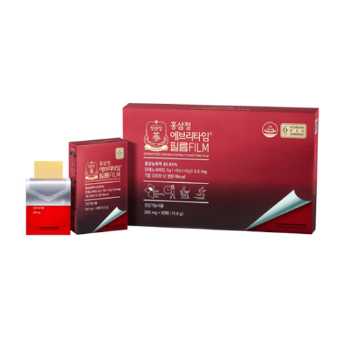 정관장 홍삼정 에브리타임 필름 260mg 60매 (1개)