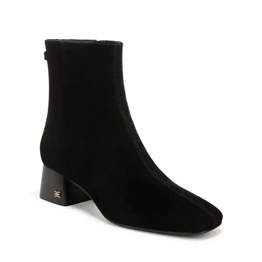 샘에델만 여성 앵클 부츠 Paige Square Toe Block Heel Ankle 부티 388181