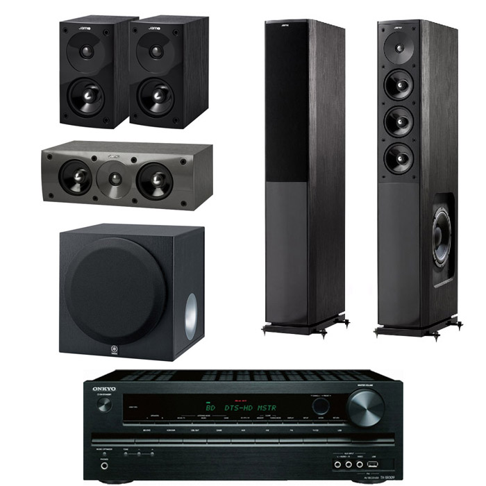 야모 S608 5.1채널 + 온쿄 AV리시버 (TX-SR309, YST-SW012)