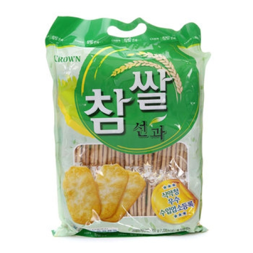 크라운제과 참쌀 선과 253g (1개)