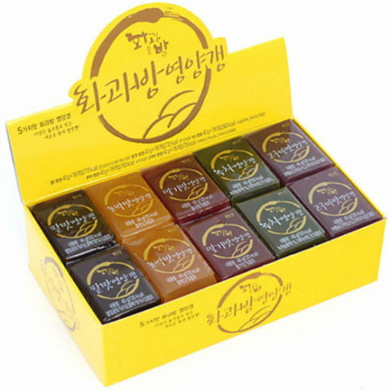 대두식품 화과방 큐빅영양갱 5가지맛 30개입 1.2kg (2개)_이미지