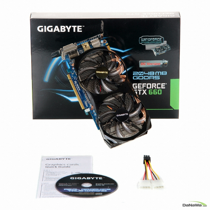 GIGABYTE 지포스 GTX660 UD2 OC D5 2GB WINDFORCE 2X_이미지